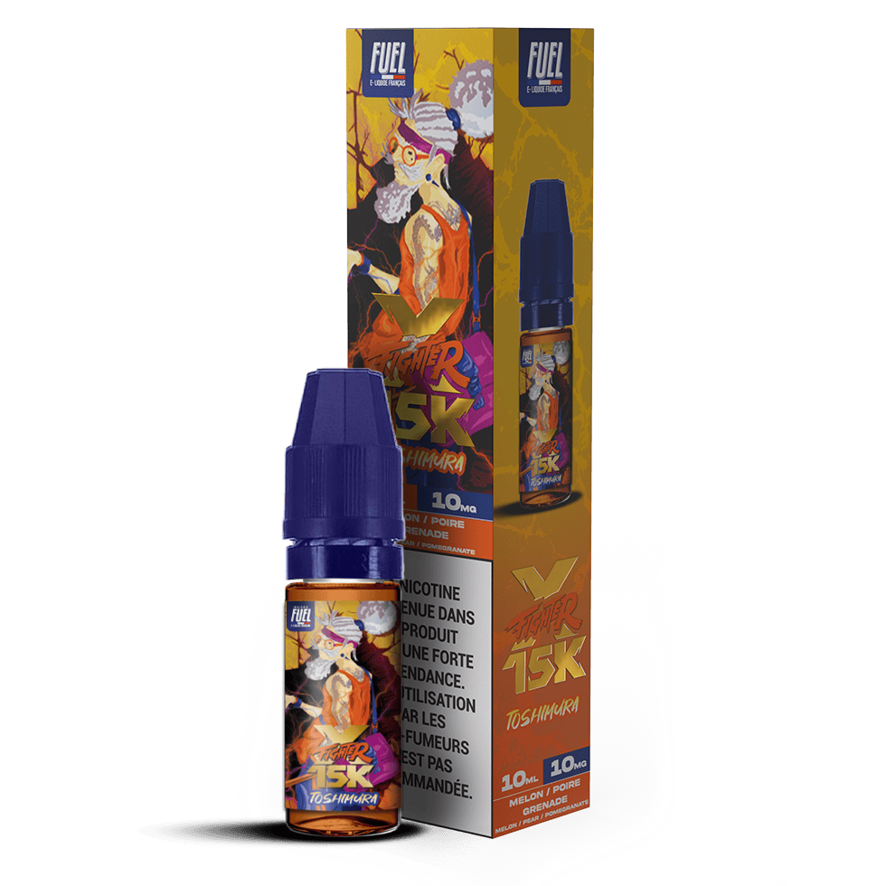 e-liquide Toshimura XFighter 15K 10 mL 10mg sel de nicotine de la collection Fighter FUEL par le fabricant de e-liquide Maison FUEL
