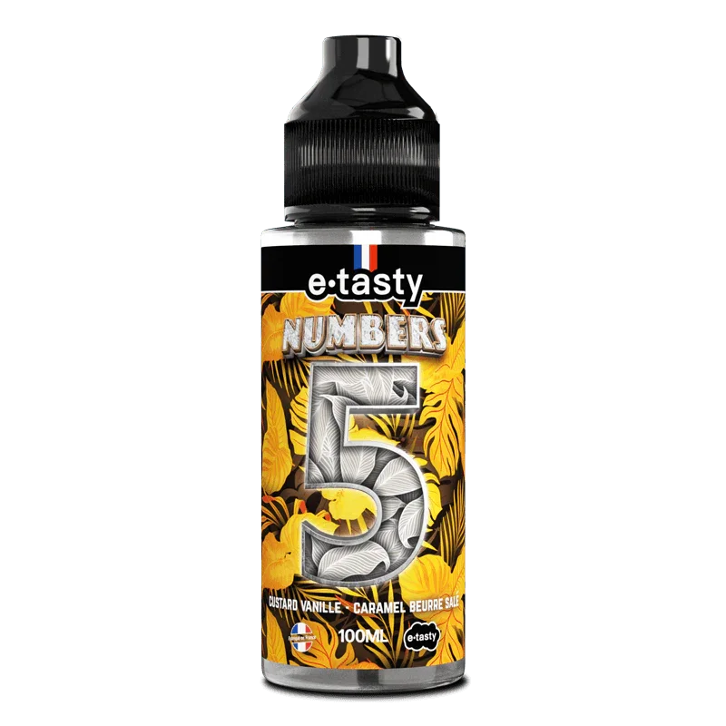 e-liquide NUMBERS 5 - 100 mL e.tasty - VAP|LAB Alsace