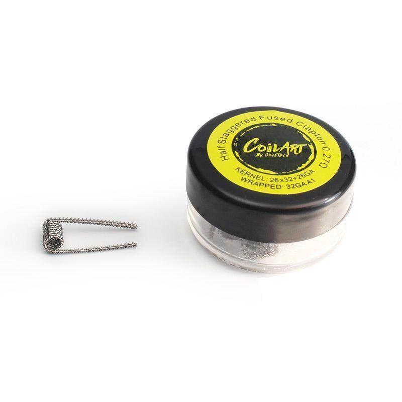Fils résistifs Coils Half Staggered Fused Clapton CoilArt - VAP|LAB Alsace