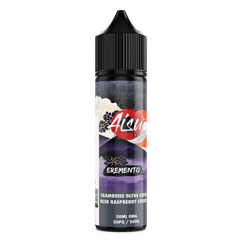 e-liquide FRAMBOISE BLEUE CERISE 50 ML - AISU EREMENTO AISUVAPE - VAP|LAB Alsace