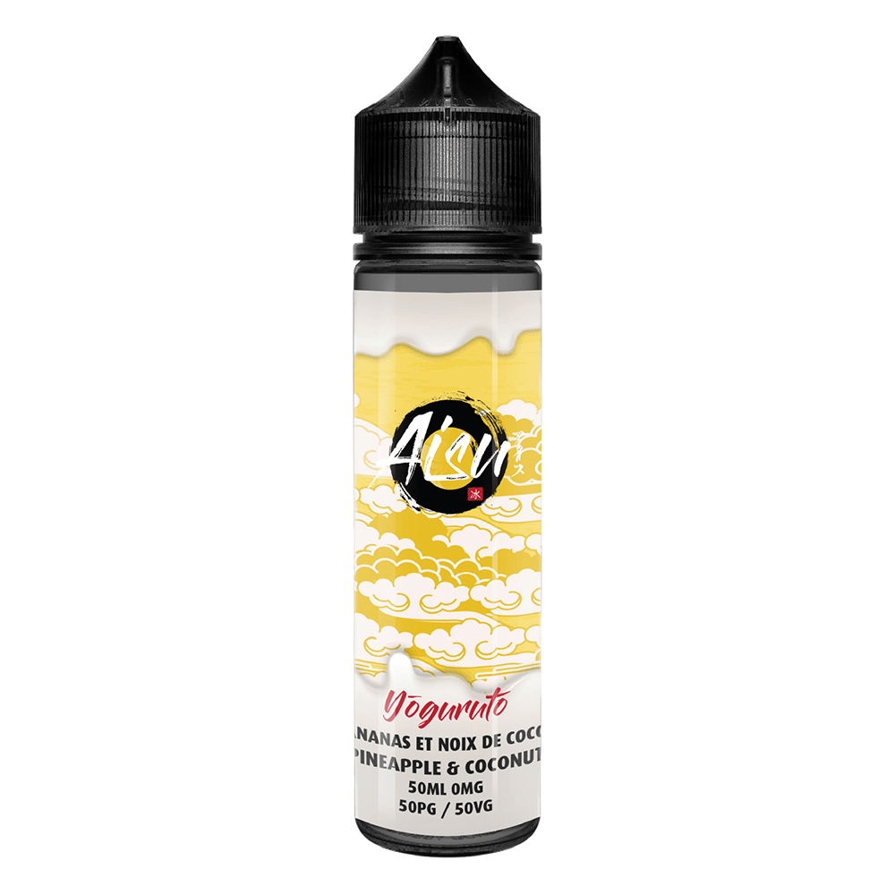 e-liquide PINEAPPLE & COCONUT 50 mL - AISU YOGURUTO AISUVAPE - VAP|LAB Alsace