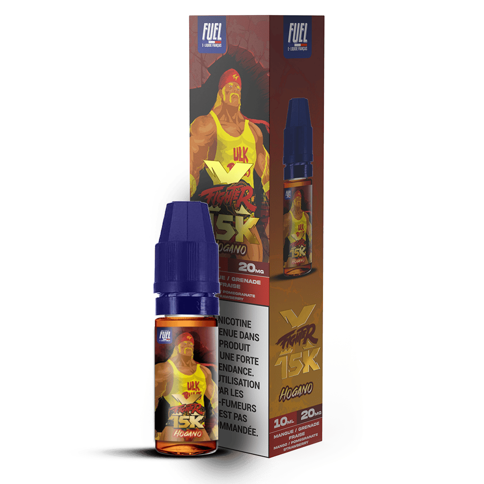 e-liquide Hogano XFighter 15K 10 mL 20mg sel de nicotine de la collection Fighter FUEL par le fabricant de e-liquide Maison FUEL