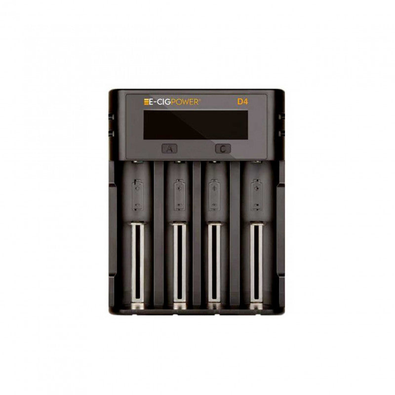 Chargeur 4 Accus - D4 - Micro USB - LCD
