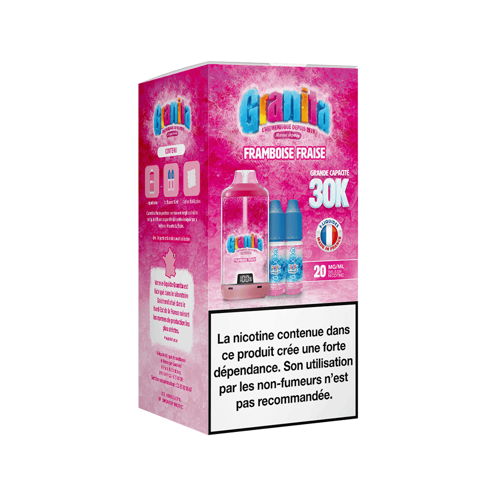 Granita Puff 30K Framboise Fraise