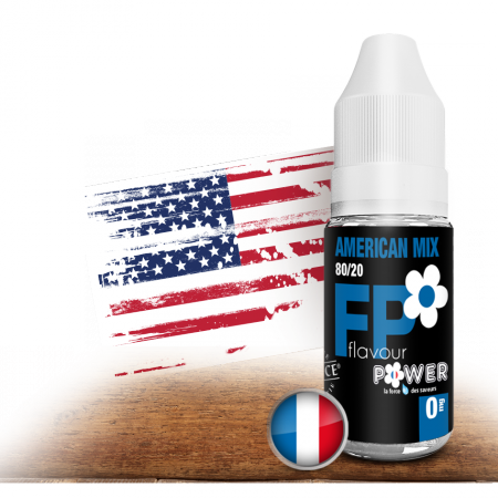 e-liquide American Mix 80|20 - Flavour Power - VAP LAB Alsace